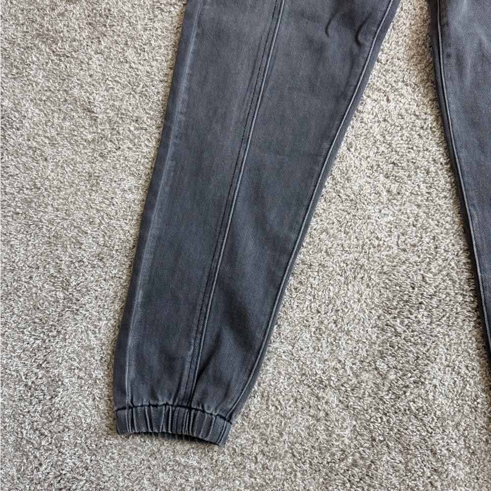 KanCan Gray Tie-Waist Pants - Picture 3 of 9